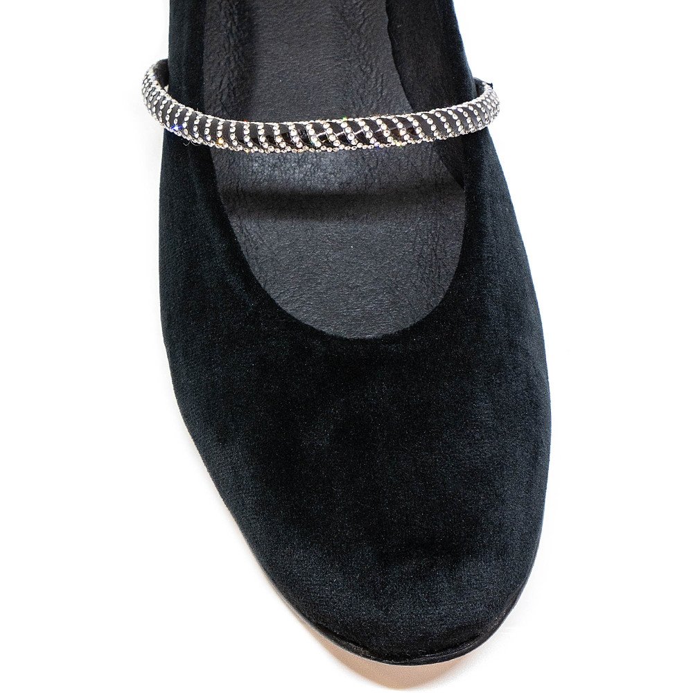 Bigshoes GA1159-01 Leather Ballerina Black Bigshoes GA1159-01 Leather Ballerina Black