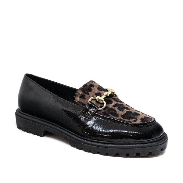 Bigshoes GA1244-01/41 Leather Moccasin Black Bigshoes GA1244-01/41 Leather Moccasin Black