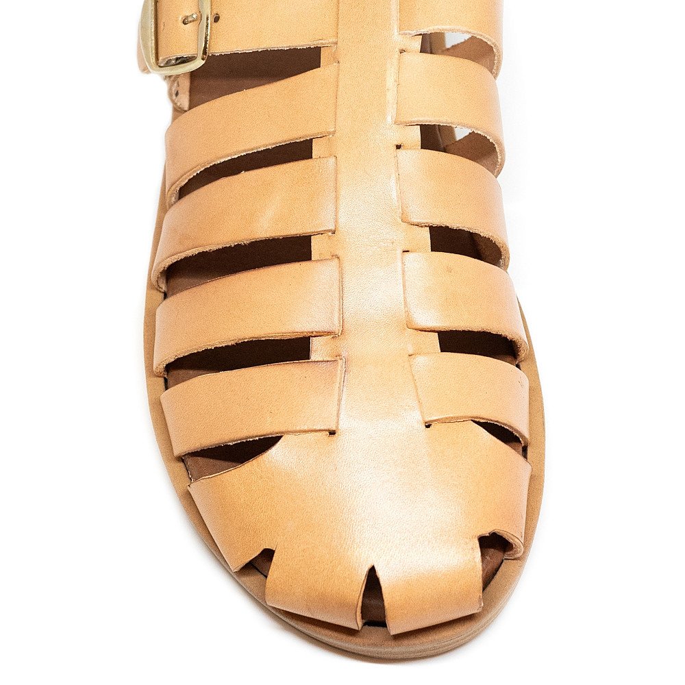 Bigshoes KL0062-33 Leather Mule Neutral Bigshoes KL0062-33 Leather Mule Neutral
