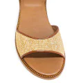 Bigshoes KL0070-09 Δερμάτινo Πέδιλο Ταμπά 5cm Bigshoes KL0070-09 Δερμάτινo Πέδιλο Ταμπά 5cm