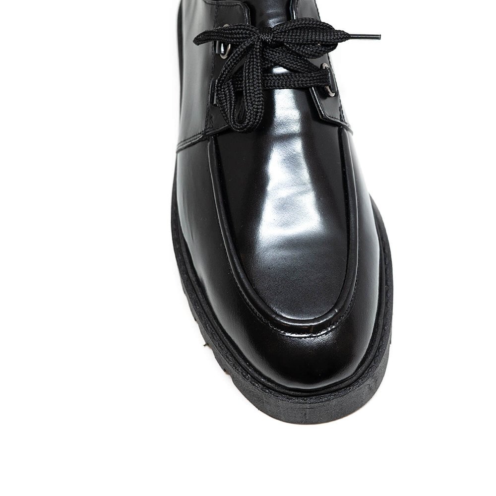 BigShoes KL0810-01 Δερμάτινο Μοκασίνι Μαύρο
