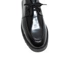 BigShoes KL0810-01 Δερμάτινο Μοκασίνι Μαύρο