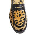 Bigshoes KL10704-20 Animal Print Leather Moccasin Bigshoes KL10704-20 Animal Print Leather Moccasin