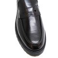 Bigshoes KL10705-01 Leather Moccasin Black Bigshoes KL10705-01 Leather Moccasin Black