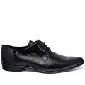 Bigshoes KL30752-01 Leather Dress Black Bigshoes KL30752-01 Leather Dress Black