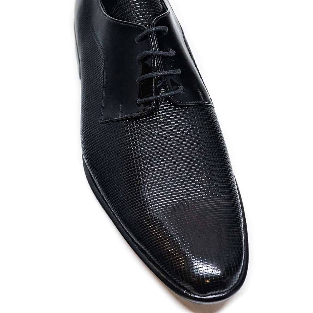 Bigshoes KL30752-01 Leather Dress Black Bigshoes KL30752-01 Leather Dress Black