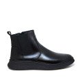 Bigshoes KL32200-01 Leather Casual Boot Black Bigshoes KL32200-01 Leather Casual Boot Black