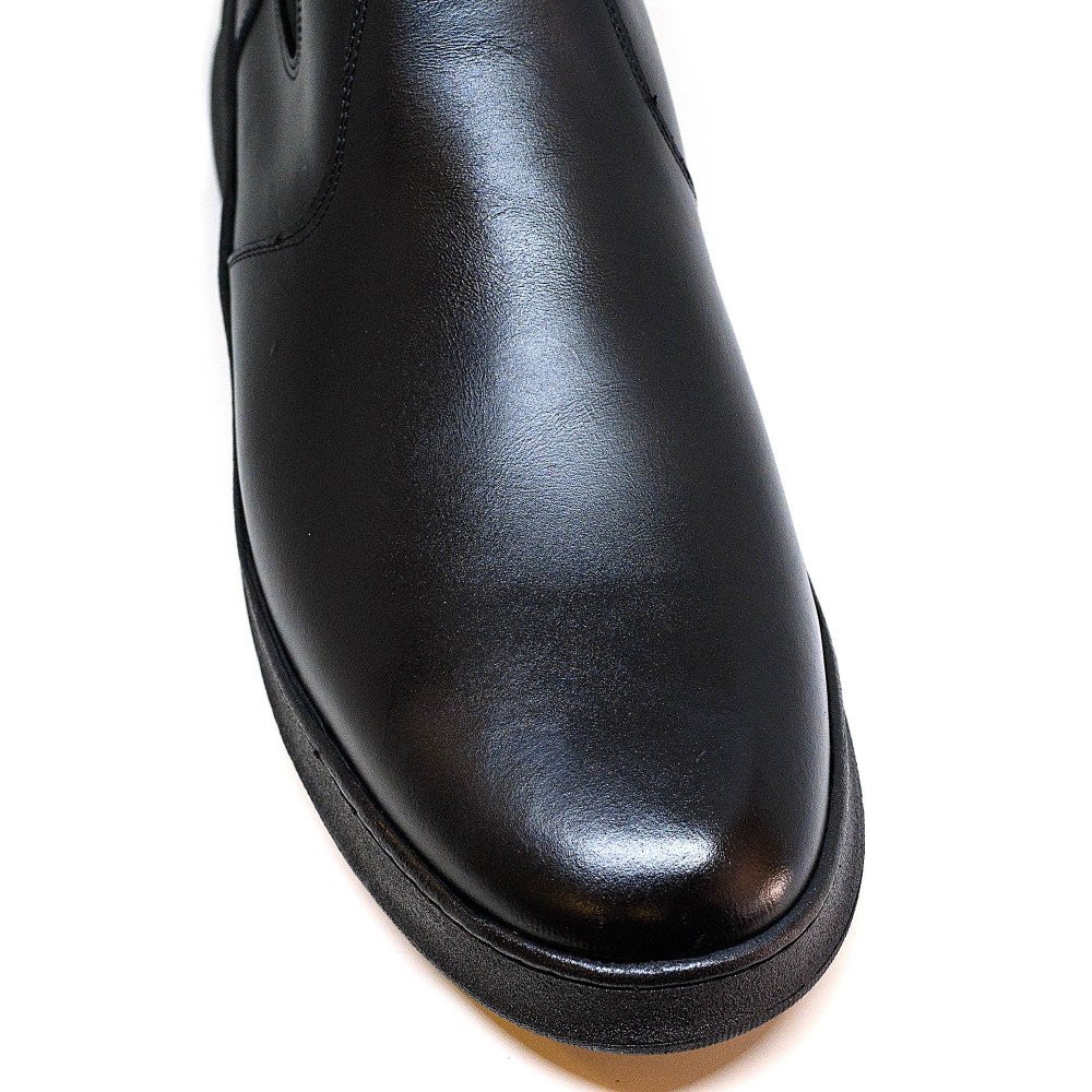 Bigshoes KL32200-01 Leather Casual Boot Black Bigshoes KL32200-01 Leather Casual Boot Black