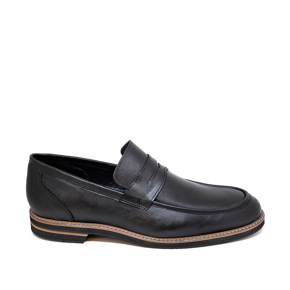 Bigshoes KL37111-01 Leather Dress Black Bigshoes KL37111-01 Leather Dress Black