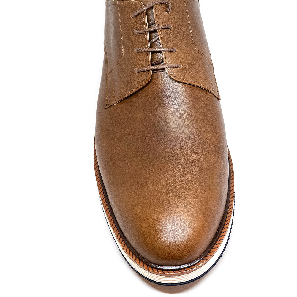 Bigshoes KL37712-09 Leather Dress Tan Bigshoes KL37712-09 Leather Dress Tan