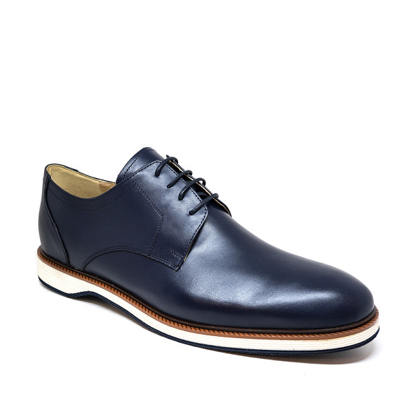 Bigshoes KL37712-18 Leather Dress Blue Bigshoes KL37712-18 Leather Dress Blue