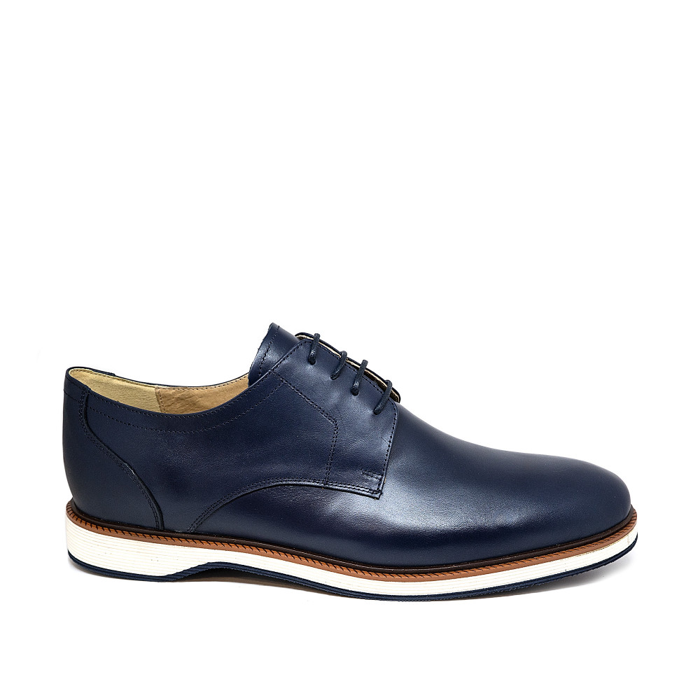 Bigshoes KL37712-18 Leather Dress Blue Bigshoes KL37712-18 Leather Dress Blue