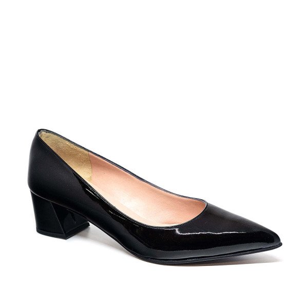 Bigshoes MX9122-01L Leather Pump Black 5.5cm Bigshoes MX9122-01L Leather Pump Black 5.5cm