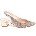 Bigshoes MX9123-37GL Δερμάτινη Γόβα Μπρονζέ 5.5cm Bigshoes MX9123-37GL Δερμάτινη Γόβα Μπρονζέ 5.5cm