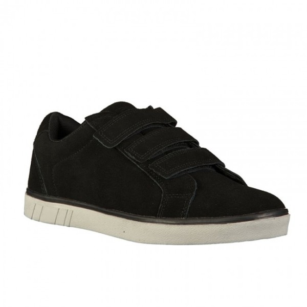 Boras Retro Sports Suede Velcro 5209-0001 Leather Black Casual Shoes Boras Retro Sports Suede Velcro 5209-0001 Leather Black Casual Shoes