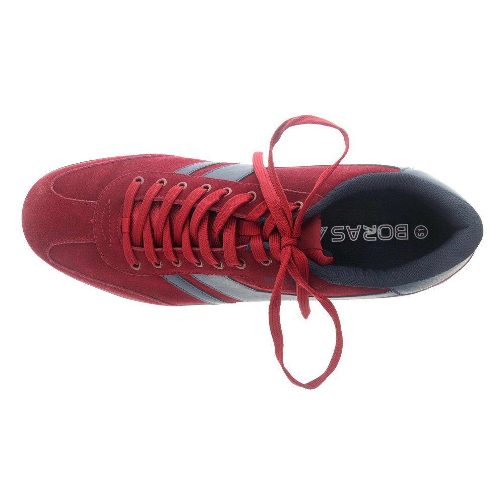 Boras Retro Sports Sneaker 3541-1528 Δερμάτινο Sneaker Κόκκινο