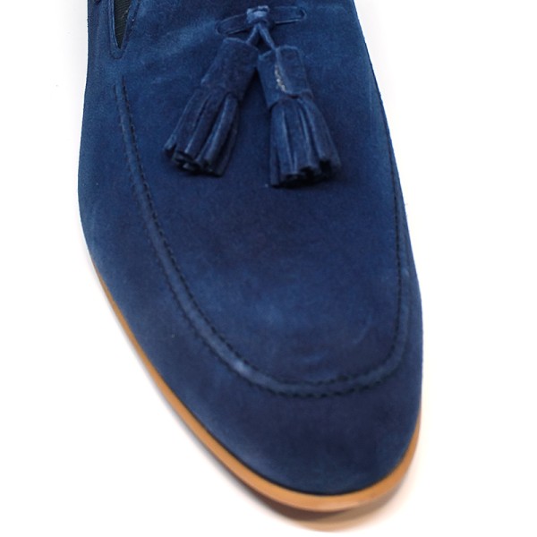 Callizio 31009-18 Leather Blue Dress Shoes Callizio 31009-18 Leather Blue Dress Shoes