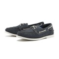 Chatham Pacific G2 Navy Δερμάτινα Boat Shoes Μπλε