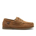 Chatham Rockwell Walnut Leather Brown Boat Shoes