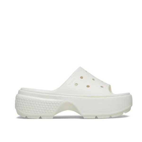 Crocs Stomp Slide 100072-01 Clogs White Crocs Stomp Slide 100072-01 Clogs White