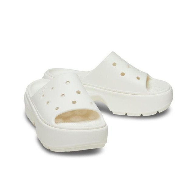 Crocs Stomp Slide 100072-01 Clogs White Crocs Stomp Slide 100072-01 Clogs White