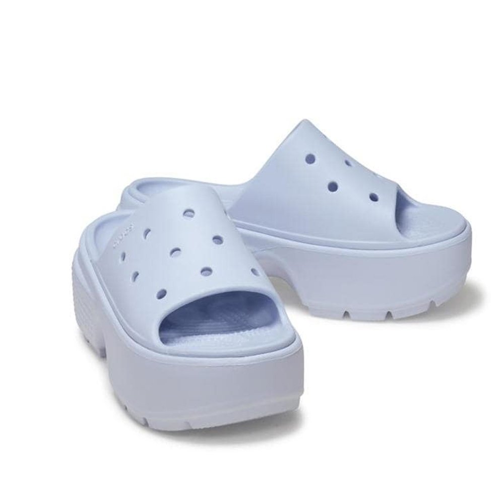 Crocs Stomp Slide 100072-24 Clogs Blue Crocs Stomp Slide 100072-24 Clogs Blue