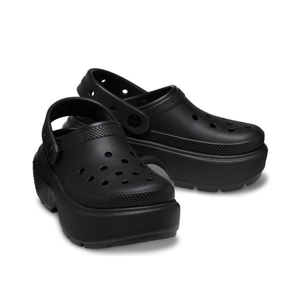 Crocs Lined Stomp Clog 112391-03 Clogs Black Crocs Lined Stomp Clog 112391-03 Clogs Black