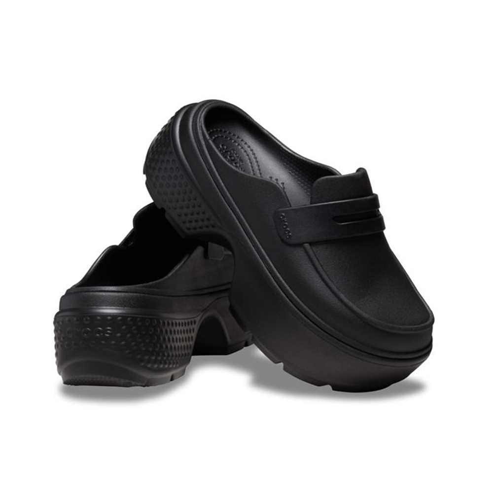 Crocs Stomp Loafer 112405-03 Clogs Black Crocs Stomp Loafer 112405-03 Clogs Black