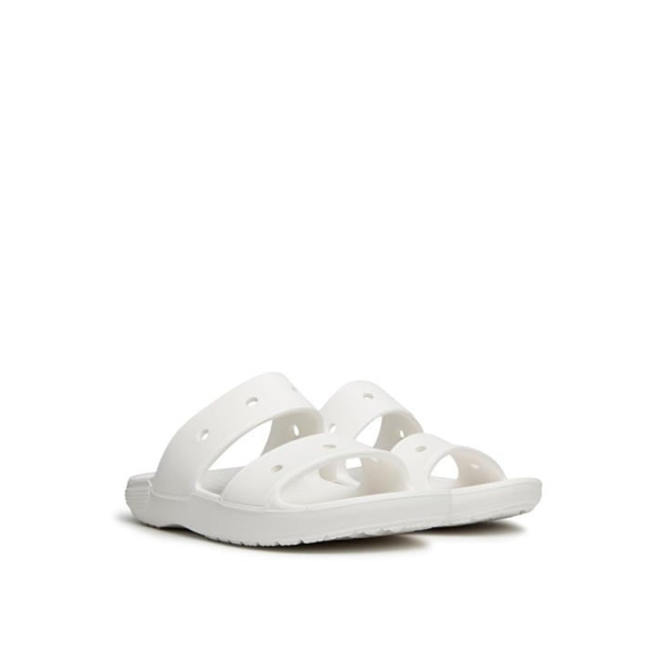 Crocs Classic Sandal 206761-100 Sandal White Crocs Classic Sandal 206761-100 Sandal White