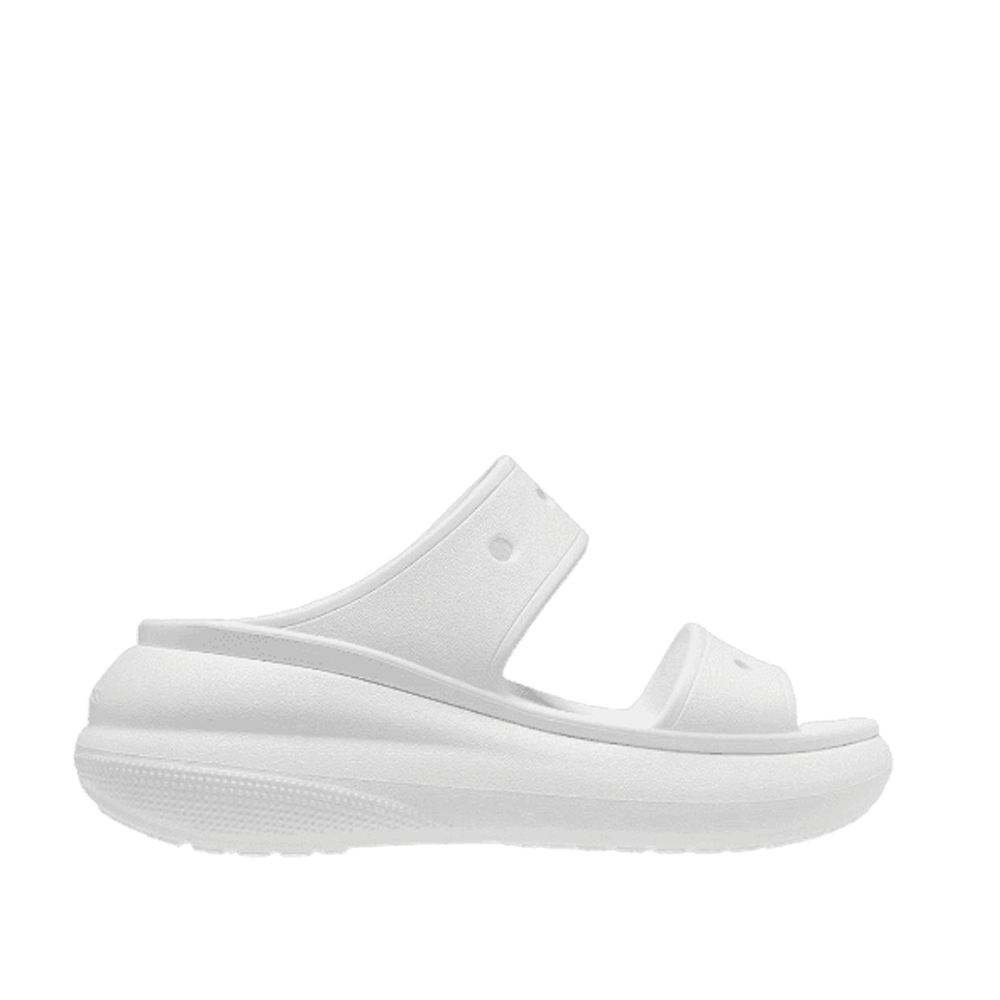 Crocs Crush Sandal 207670-100 Clogs White Crocs Crush Sandal 207670-100 Clogs White