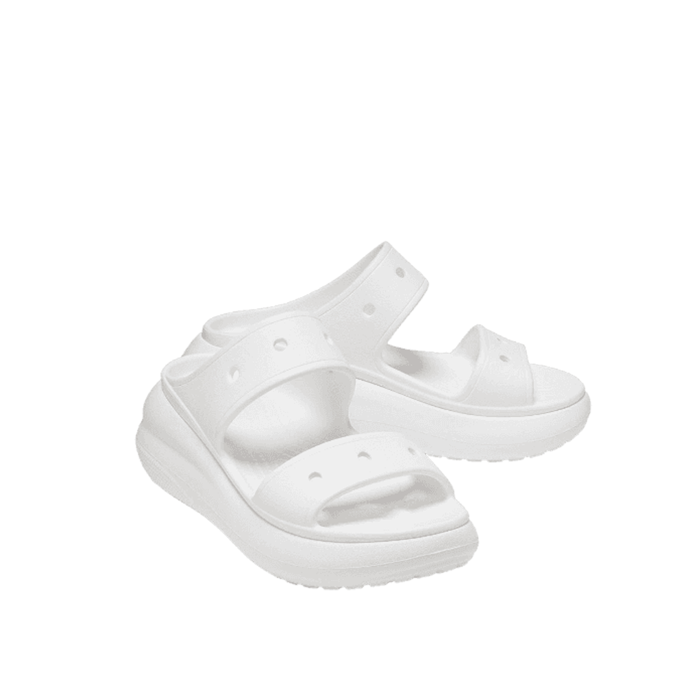 Crocs Crush Sandal 207670-100 Clogs White Crocs Crush Sandal 207670-100 Clogs White