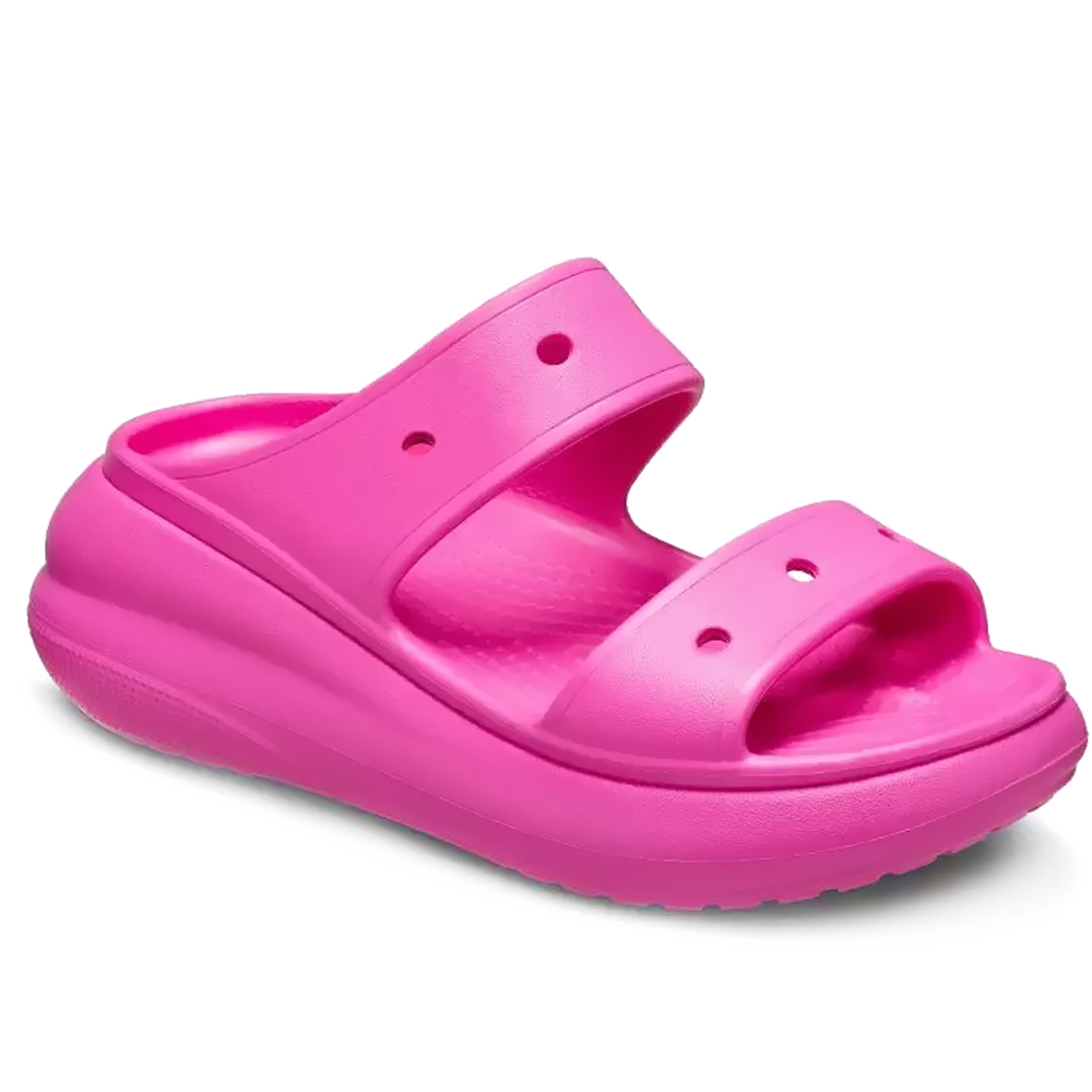 Crocs Crush Sandal 207670-6UB Clogs Fuchsia