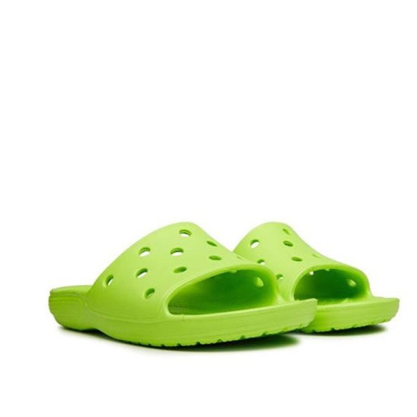 Crocs Classic Slide 222970-15 Slippers Green Crocs Classic Slide 222970-15 Slippers Green