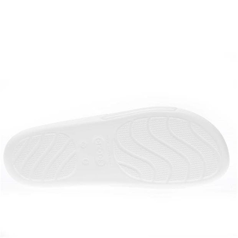 Crocs Splash Glossy Slide 223031-01 White Slipper Crocs Splash Glossy Slide 223031-01 White Slipper