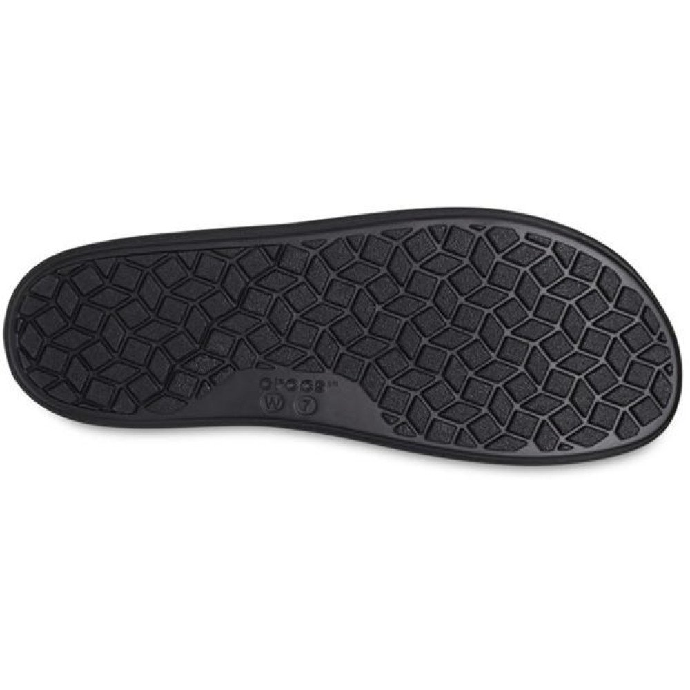 Crocs Brooklyn Luxe Cross Strap Sandal 223111-03 Anatomical Sandal Black Crocs Brooklyn Luxe Cross Strap Sandal 223111-03 Anatomical Sandal Black