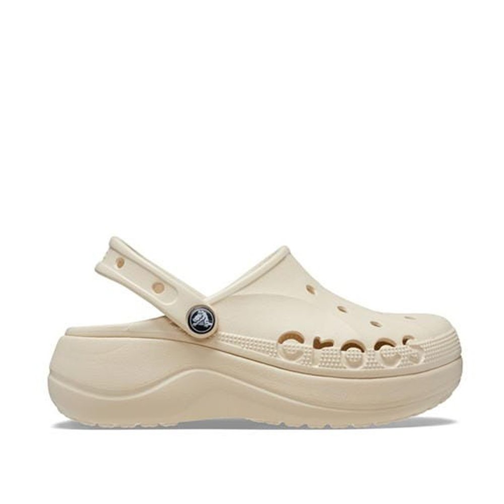 Crocs Baya Platform Clog 229159-70 Clogs Beige Crocs Baya Platform Clog 229159-70 Clogs Beige