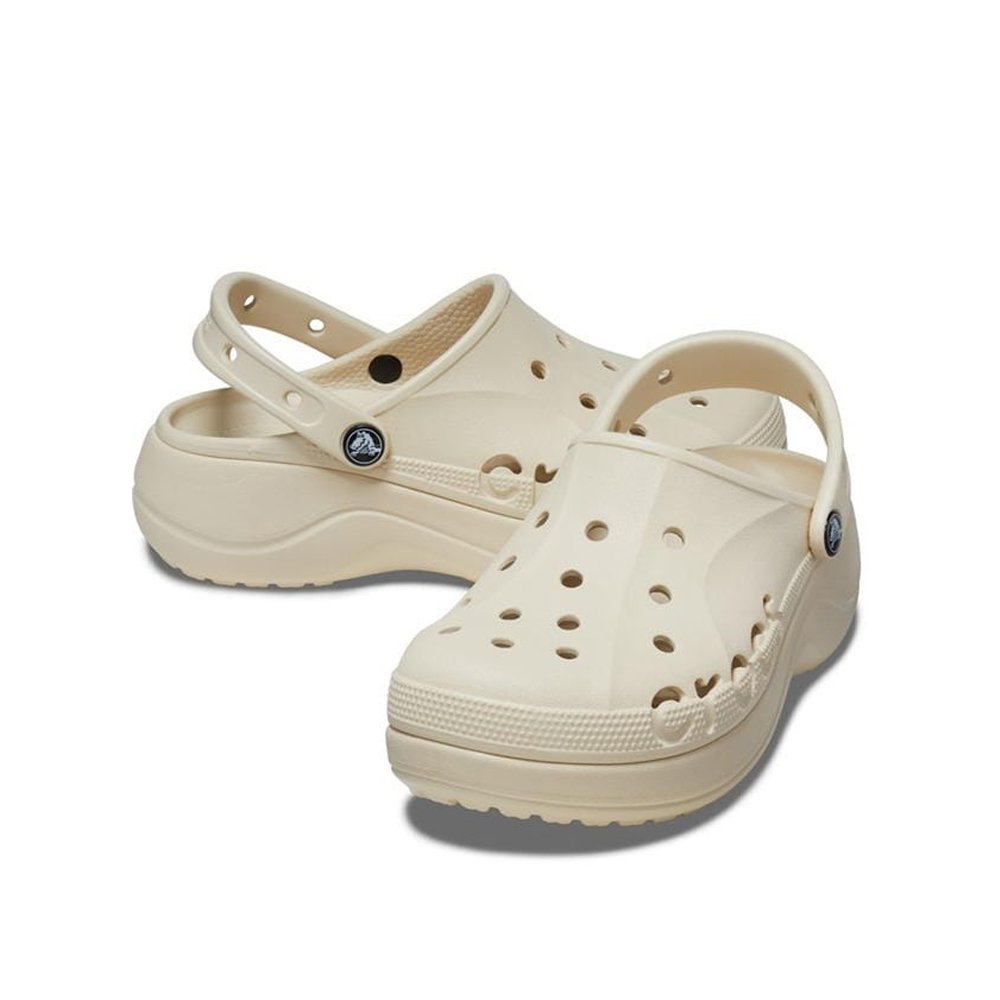 Crocs Baya Platform Clog 229159-70 Clogs Beige Crocs Baya Platform Clog 229159-70 Clogs Beige