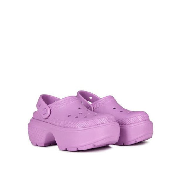 Crocs Stomp Slide 230062-06 Clogs Fucsia Crocs Stomp Slide 230062-06 Clogs Fucsia