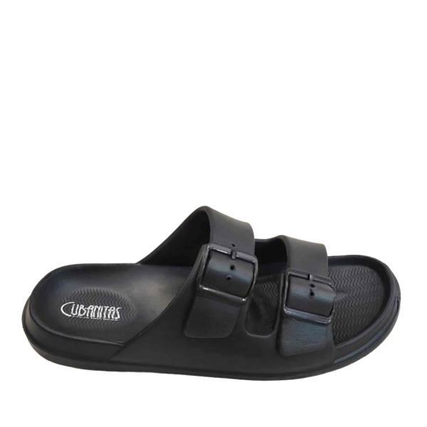 Cubanitas SD16004-01 Slippers Black Cubanitas SD16004-01 Slippers Black