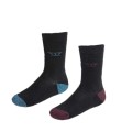 D555 Eden 2 Pack (KS2309) Μαύρες Κάλτσες