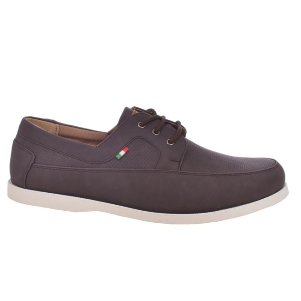 D555 Ηenrik KS24129 Boat Shoes Καφέ
