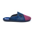 Dicas AC9004-23/18 Anatomic Mens Burgundy - Blue Slippers Dicas AC9004-23/18 Anatomic Mens Burgundy - Blue Slippers