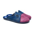 Dicas AC9004-23/18 Anatomic Mens Burgundy - Blue Slippers Dicas AC9004-23/18 Anatomic Mens Burgundy - Blue Slippers
