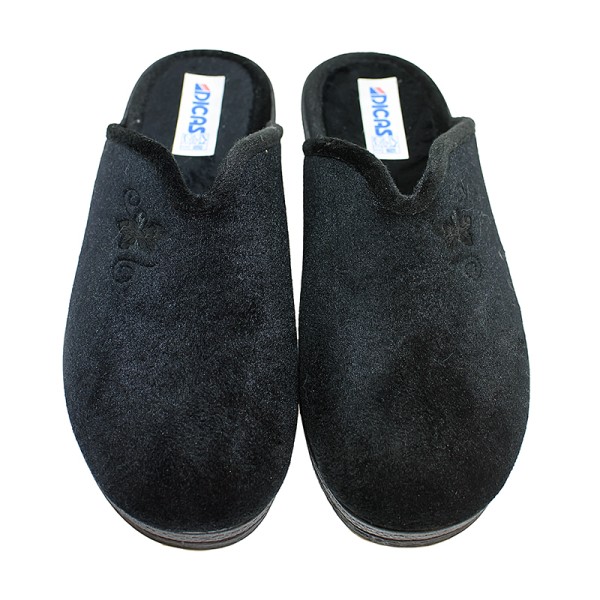 Dicas 46060-01 Ανατομική Γυναικεία Παντόφλα Μαύρη Dicas 46060-01 Ανατομική Γυναικεία Παντόφλα Μαύρη