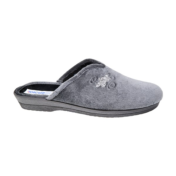 Dicas 46060-08 Ανατομική Γυναικεία Παντόφλα Γκρι Dicas 46060-08 Ανατομική Γυναικεία Παντόφλα Γκρι