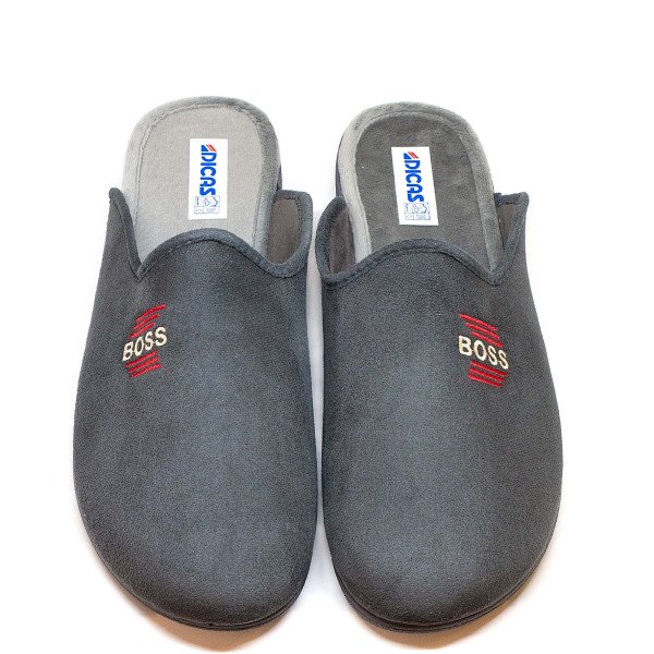 Dicas AC115568-08 Anatomic Men's Slipper Grey Dicas AC115568-08 Anatomic Men's Slipper Grey