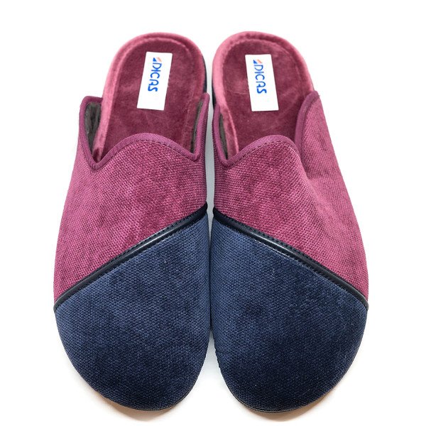 Dicas AC9161-18/23 Man Unisex Slippers Blue Bordeaux Dicas AC9161-18/23 Man Unisex Slippers Blue Bordeaux