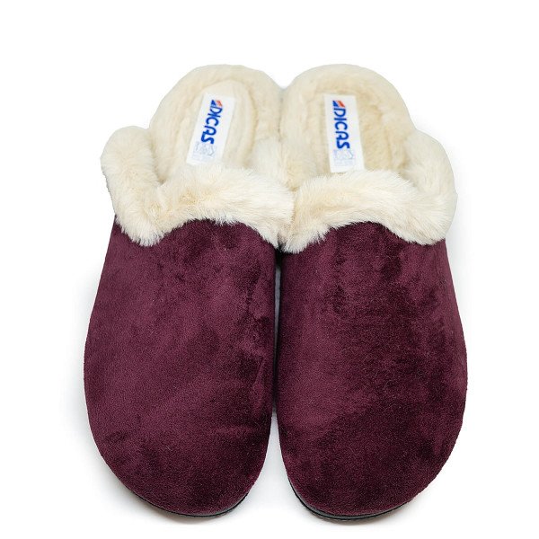 Dicas X29657-23 Anatomical Unisex Slipper Burgundy Dicas X29657-23 Anatomical Unisex Slipper Burgundy