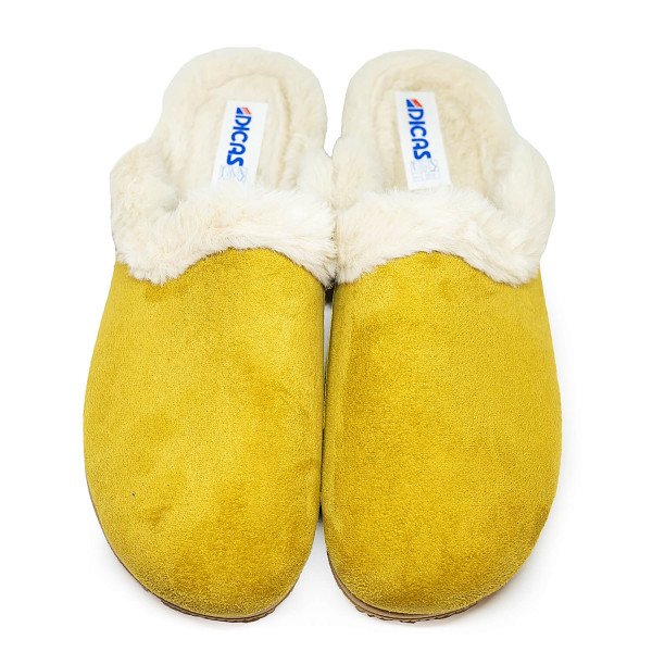 Dicas X29657-24 Anatomical Unisex Slipper Yellow Dicas X29657-24 Anatomical Unisex Slipper Yellow