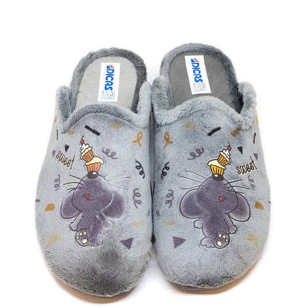 Dicas X30442 Anatomic Women's Slipper Grey Dicas X30442 Anatomic Women's Slipper Grey